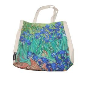 Paperblanks Irises Van Gogh Canvas Art Tote Bag Getty Images Floral Gorpcore